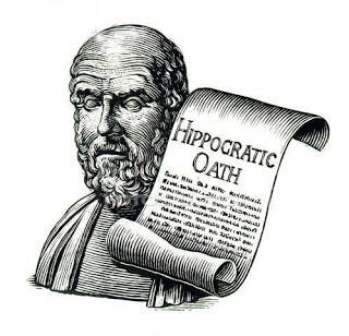 Greek physician Hippocrates